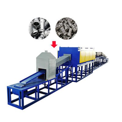 Qualität  Stainless Steel Continuous Bright Heat Treatment Belt Parts Bright Annealing Tubular Annealing Furnace usine